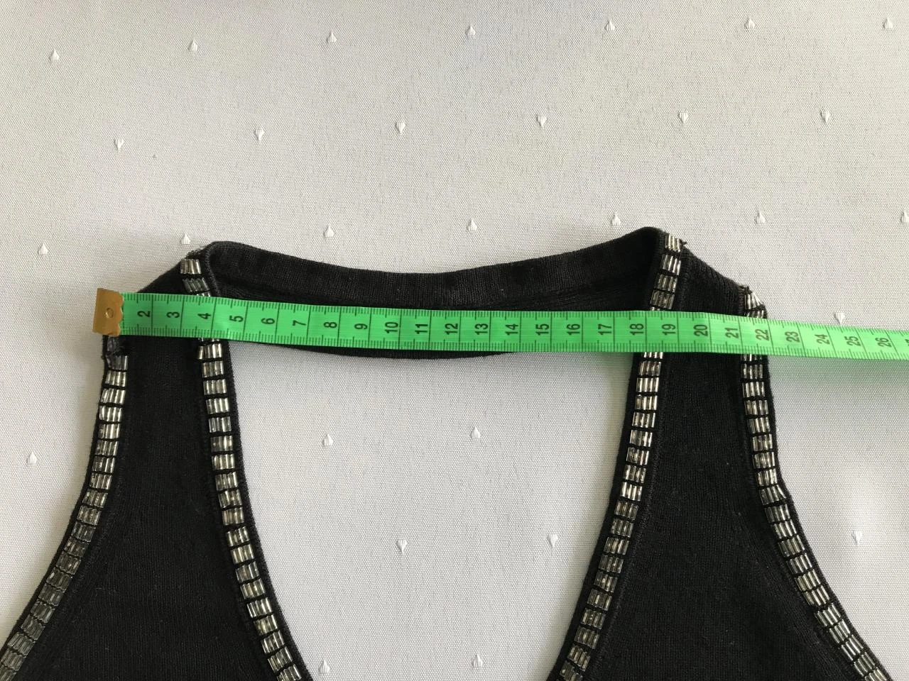 Tommy Hilfiger mooie zwarte top met pareltjes afgewerkt . – photo 9